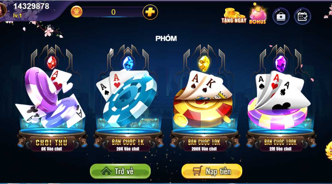 Game bài Phỏm đầy hấp dẫn