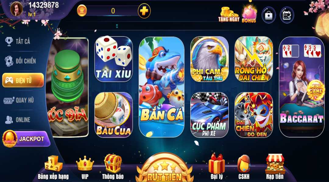 Giới thiệu game bắn cá 8US săn thưởng lớn